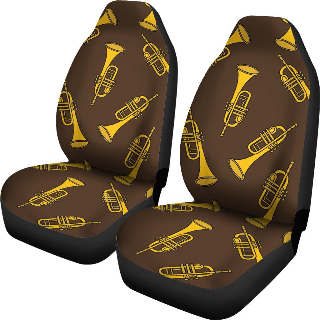 Trumpet Pattern Design Print Universal Fit Car Seat Covers