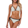 Trumpet Pattern Themed Print Bikini Swimsuit-JTAMIGO.COM