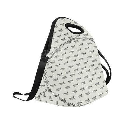 Trumpet Pattern Themed Print Neoprene Lunch Bag (Model 1669)(Large)-JTAMIGO.COM