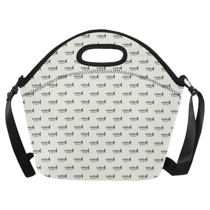 Trumpet Pattern Themed Print Neoprene Lunch Bag (Model 1669)(Large)-JTAMIGO.COM