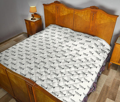 Trumpet Pattern Themed Print Premium Quilt-JTAMIGO.COM