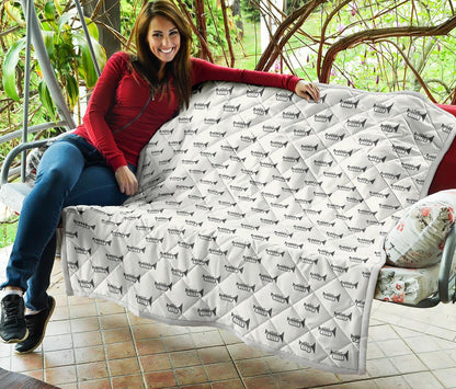 Trumpet Pattern Themed Print Premium Quilt-JTAMIGO.COM