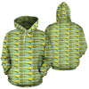 Trumpet Vintage Design Print Pullover Hoodie