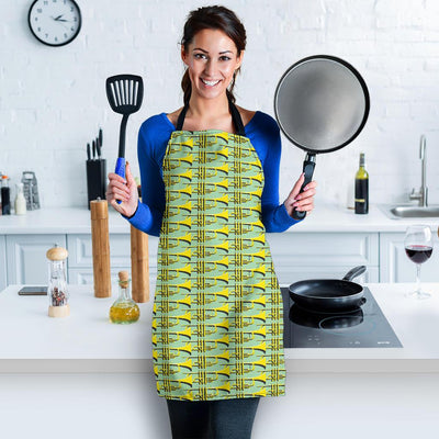 Trumpet Vintage Design Print Women Apron