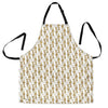 Trumpet with Music Note Print Women Apron