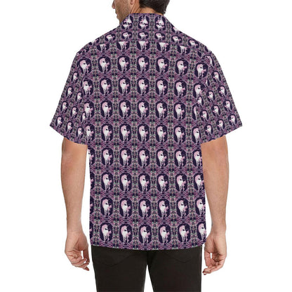 Unicorn Fantastic Flower Men Aloha Hawaiian Shirt
