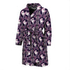 Unicorn Fantastic Flower Men Bath Robe-JTAMIGO.COM