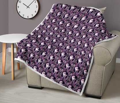 Unicorn Fantastic Flower Premium Quilt-JTAMIGO.COM