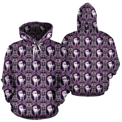 Unicorn Fantastic Flower Pullover Hoodie