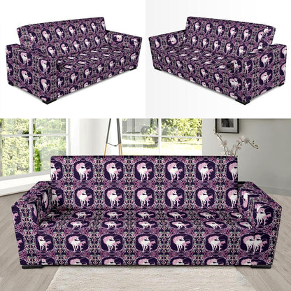Unicorn Fantastic Flower Sofa Slipcover-JTAMIGO.COM