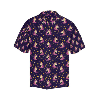 Unicorn Princess Star Sparkle Men Aloha Hawaiian Shirt