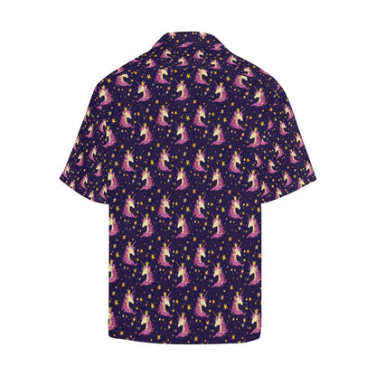 Unicorn Princess Star Sparkle Men Aloha Hawaiian Shirt