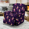 Unicorn Princess Star Sparkle Recliner Slipcover-JTAMIGO.COM