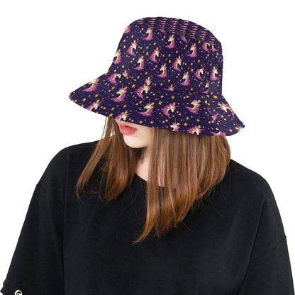 Unicorn Princess Star Sparkle Unisex Bucket Hat