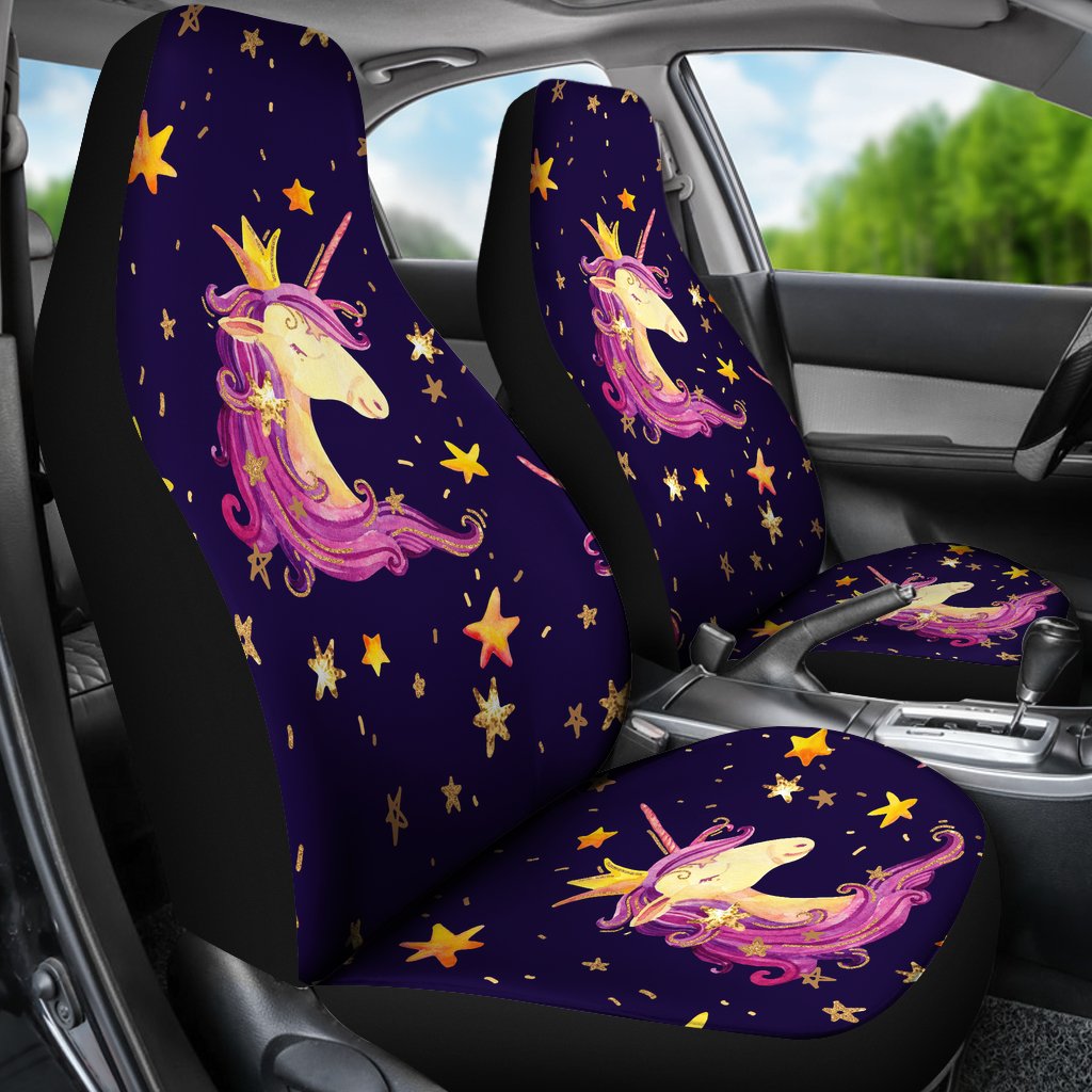 Unicorn Princess Star Sparkle Universal Fit Car Seat Covers