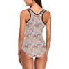 Unicorn Princess with Rose One Piece Swimsuit-JTAMIGO.COM