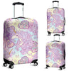 Unicorn Rainbow Star Heart Print Luggage Cover Protector