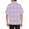 Unicorn Rainbow Star Heart Print Men Aloha Hawaiian Shirt