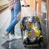 Unicorn With Wings Print Pattern Luggage Cover Protector