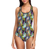 Unicorn With Wings Print Pattern One Piece Swimsuit-JTAMIGO.COM