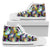 Unicorn With Wings Print Pattern Women High Top Shoes
