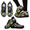 Unicorn With Wings Print Pattern Women Sneakers Shoes