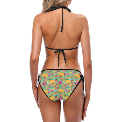 Vegan Colorful Themed Design Print Bikini Swimsuit-JTAMIGO.COM