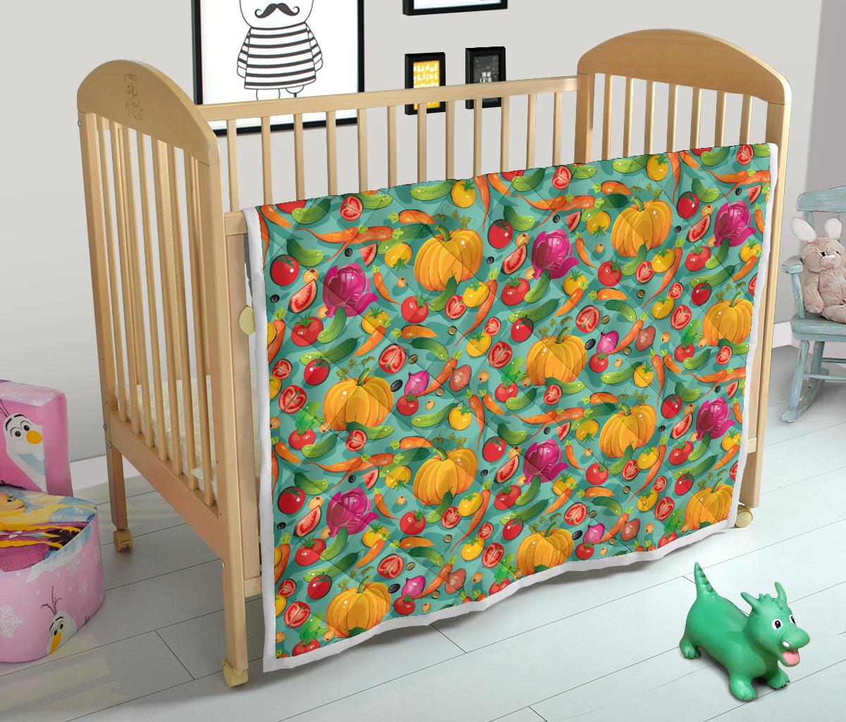 Vegan Colorful Themed Design Print Premium Quilt-JTAMIGO.COM