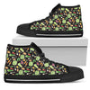 Vegan Draw Themed Design Print Women High Top Shoes