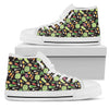 Vegan Draw Themed Design Print Women High Top Shoes