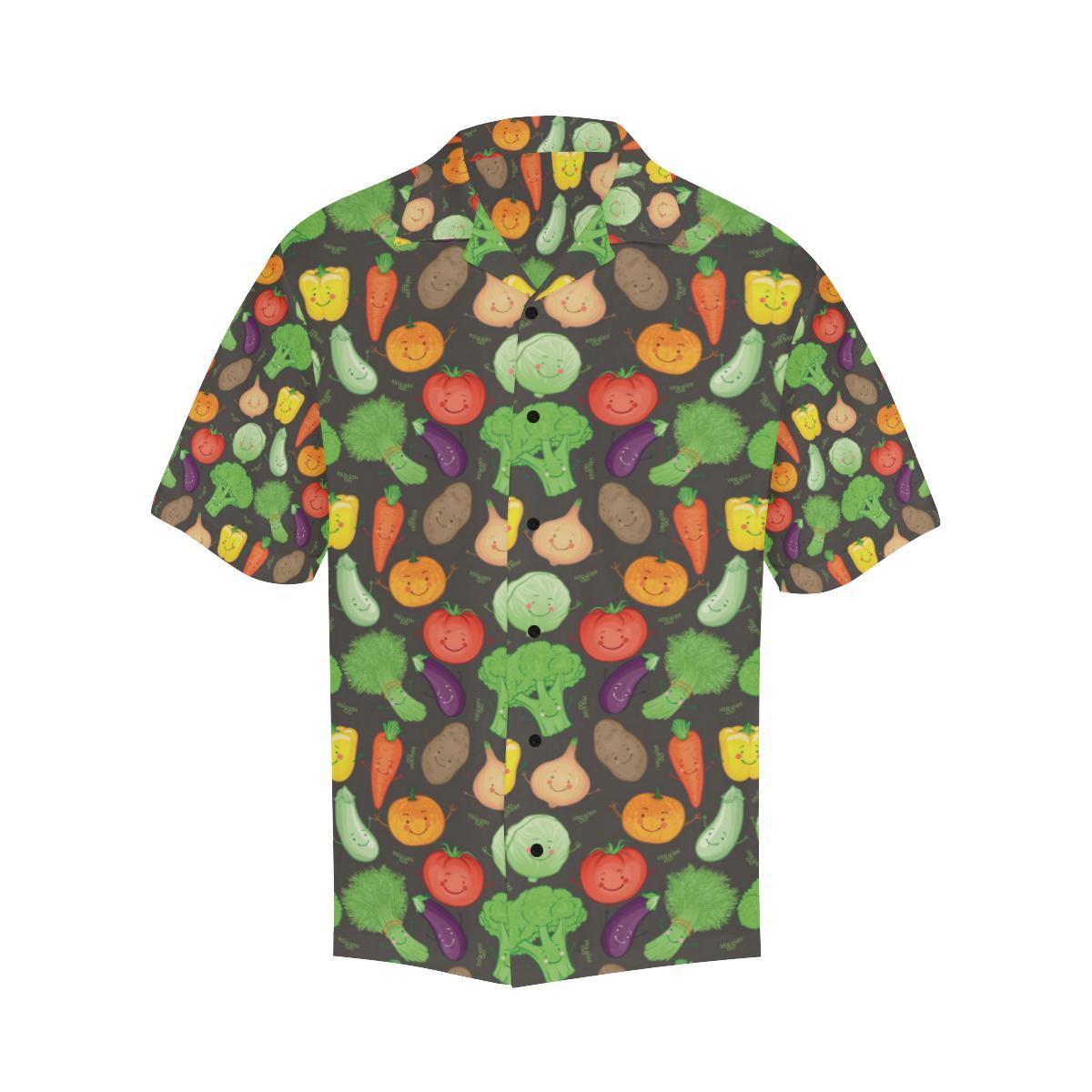 Vegan Funny Themed Design Print Men Aloha Hawaiian Shirt