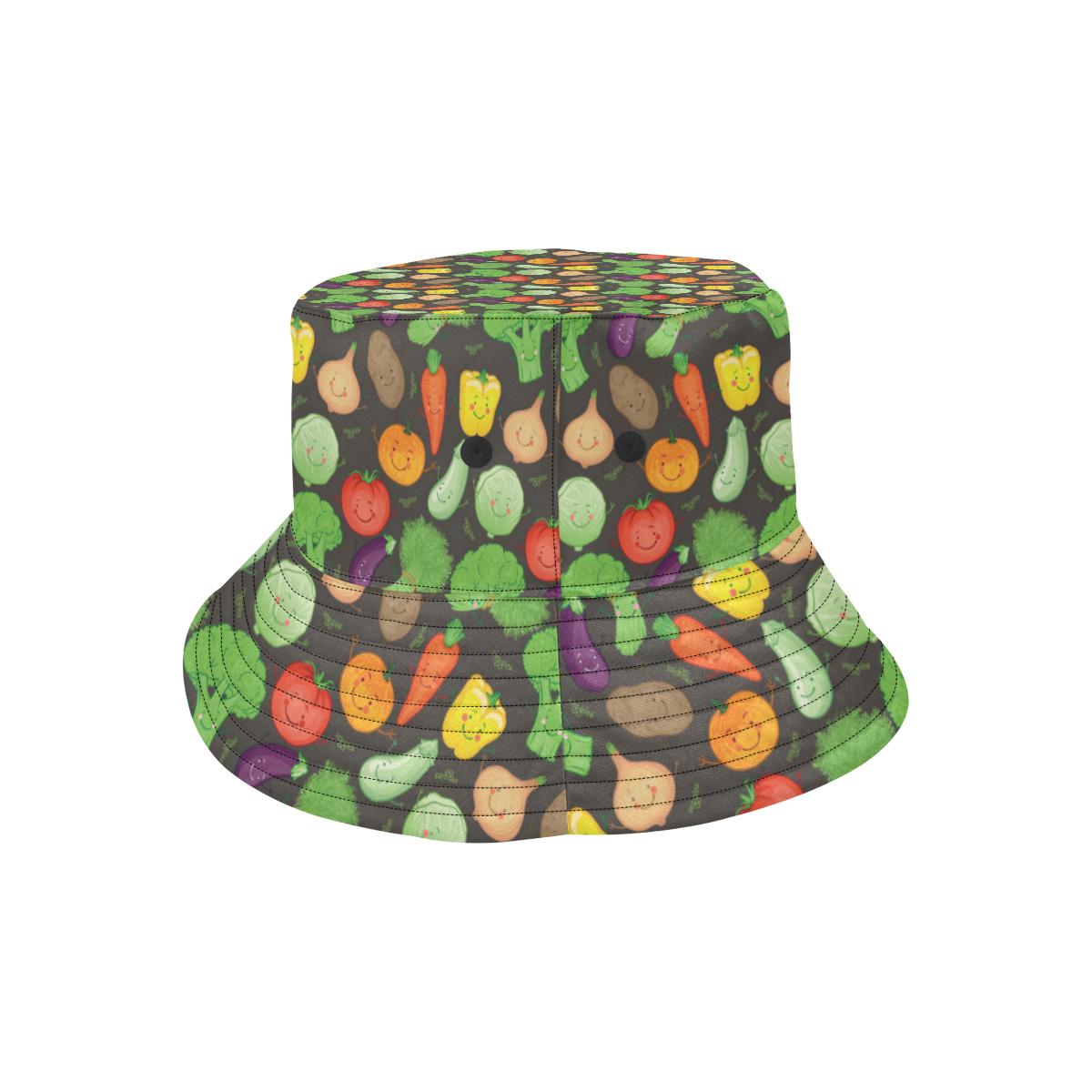 Vegan Funny Themed Design Print Unisex Bucket Hat
