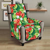 Vegan Salad Themed Design Print Chair Protector-JTAMIGO.COM