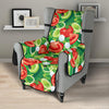 Vegan Salad Themed Design Print Chair Protector-JTAMIGO.COM