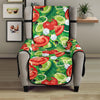 Vegan Salad Themed Design Print Chair Protector-JTAMIGO.COM