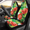 Vegan Salad Themed Design Print Universal Fit Car Seat Covers