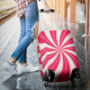 Vortex Twist Swirl Candy Print Luggage Cover Protector