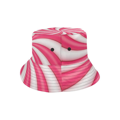 Vortex Twist Swirl Candy Print Unisex Bucket Hat