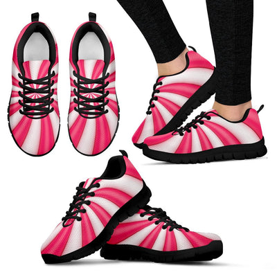 Vortex Twist Swirl Candy Print Women Sneakers Shoes