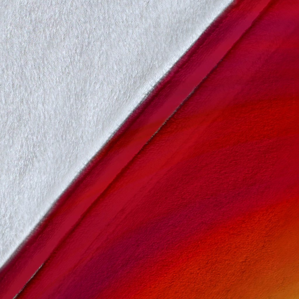 Vortex Twist Swirl Flame Themed Fleece Blanket
