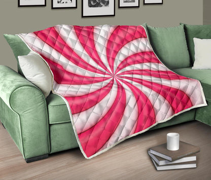 Vortex Twist Swirl Flame Themed Premium Quilt-JTAMIGO.COM