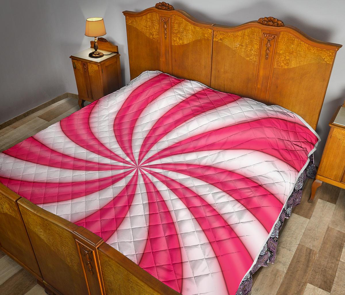 Vortex Twist Swirl Flame Themed Premium Quilt-JTAMIGO.COM