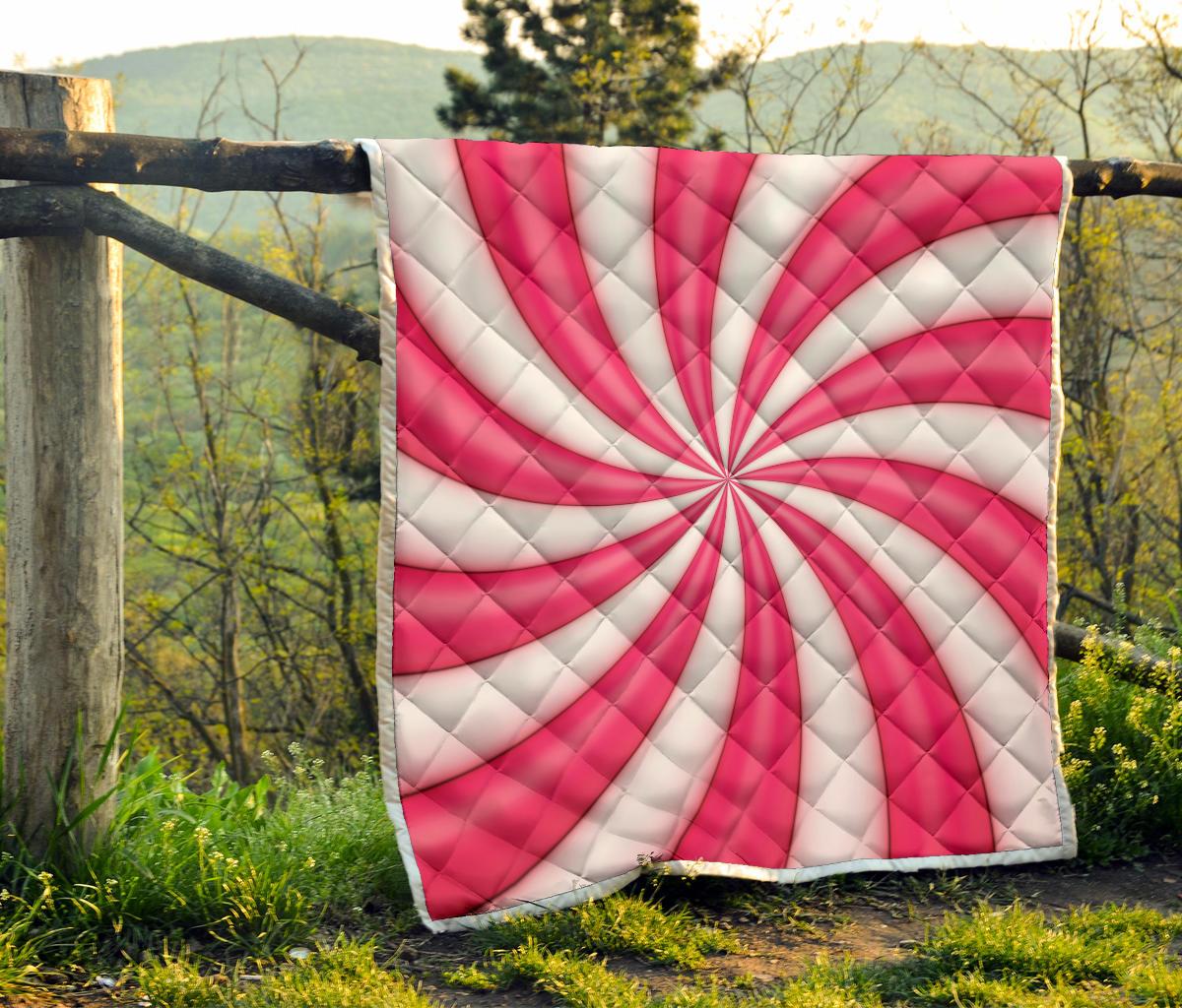 Vortex Twist Swirl Flame Themed Premium Quilt-JTAMIGO.COM