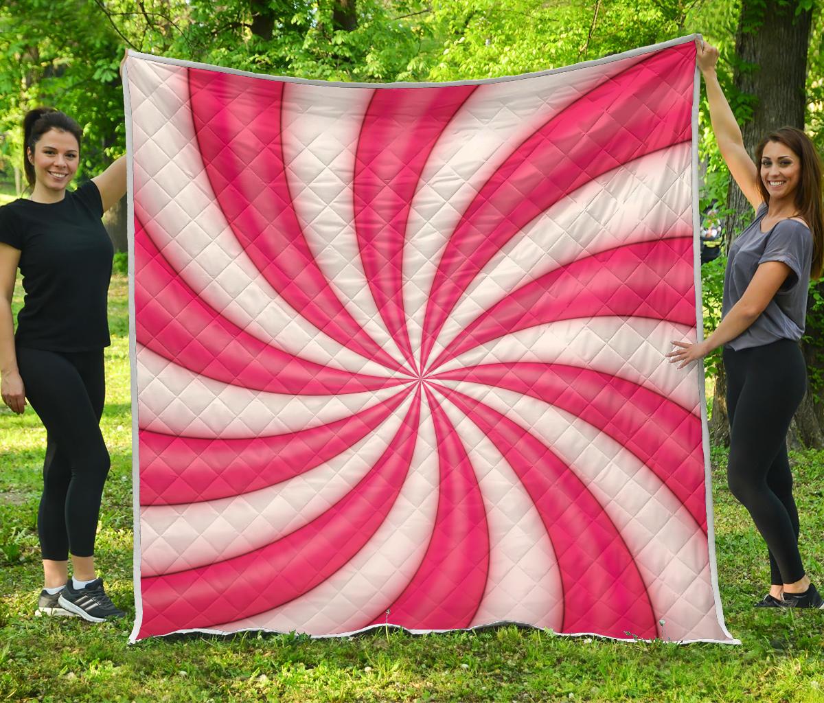 Vortex Twist Swirl Flame Themed Premium Quilt-JTAMIGO.COM