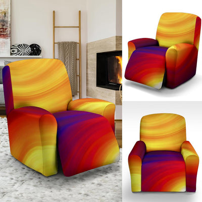 Vortex Twist Swirl Flame Themed Recliner Slipcover-JTAMIGO.COM