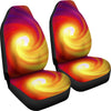 Vortex Twist Swirl Flame Themed Universal Fit Car Seat Covers