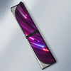 Vortex Twist Swirl Purple Neon Print Car Sun Shade For Windshield