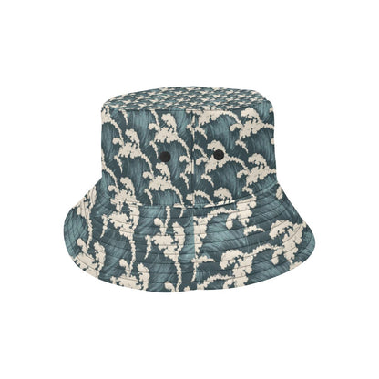Wave Art Print Unisex Bucket Hat