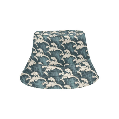 Wave Art Print Unisex Bucket Hat