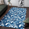 Wave Themed Pattern Print Area Rugs-JTAMIGO.COM